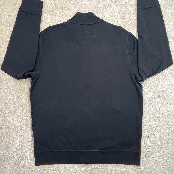 Banana Republic Jacket XL Black Snap Button Lightweight Bomber Style Preppy Men - Picture 14 of 15